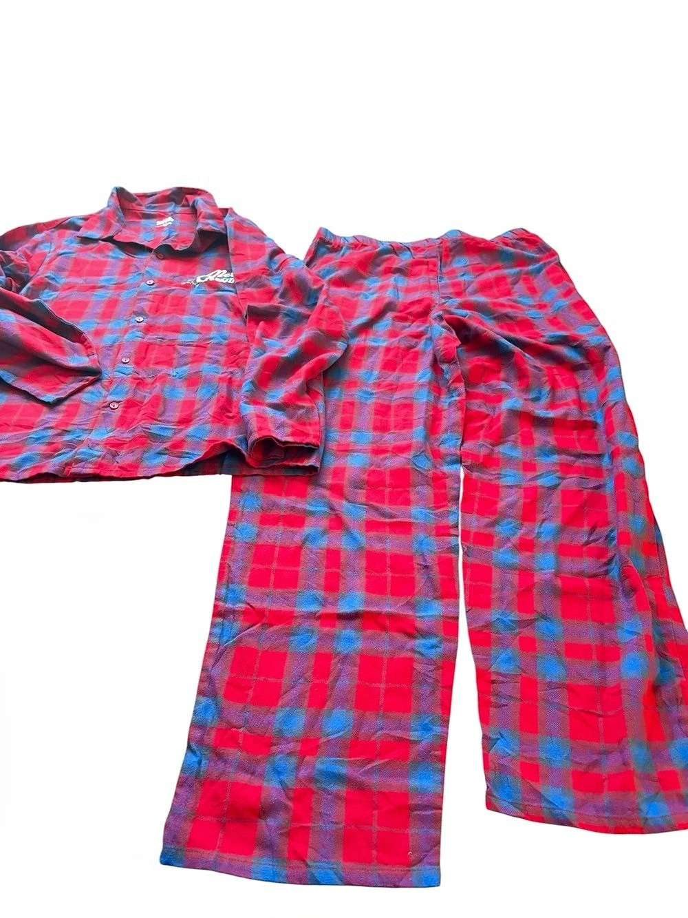 Tezenis Disney Mickey Mouse Christmas Plaid Pajama set